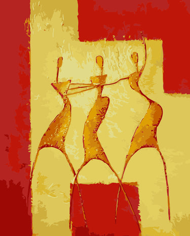 Schilderen op Nummer Abstract PBN11